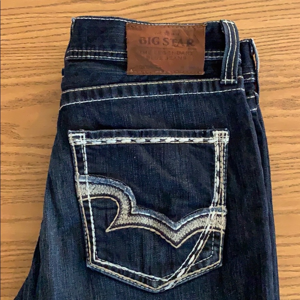 Big Star Straight Leg Jeans Size 33R
